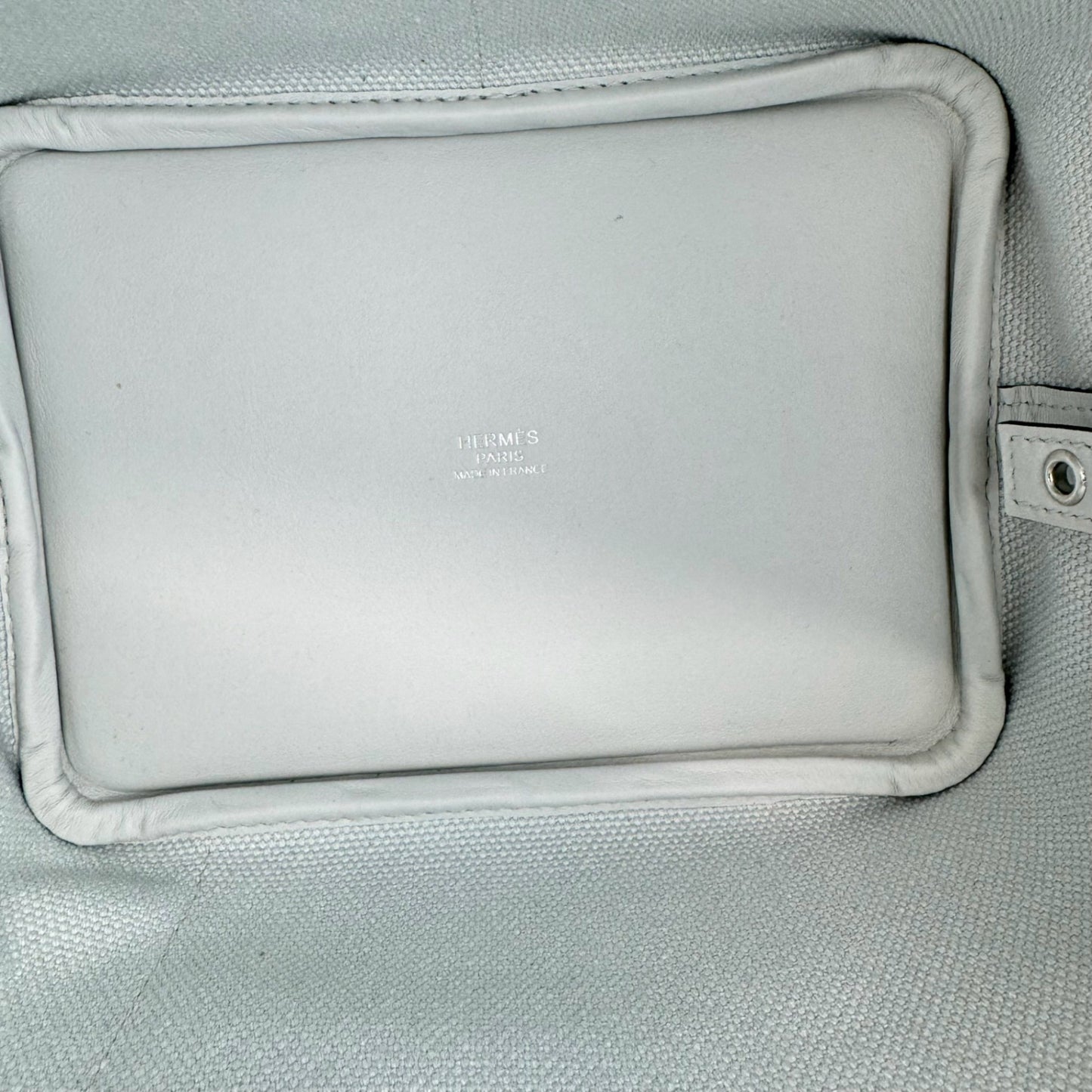 Picotin lock cargo PM ピコタンロックカーゴPM Gris platine グリプラチナ Toile goeland/Swift トワルゴエラン/スイフト PHW シルバー金具 Stamp-W W刻印