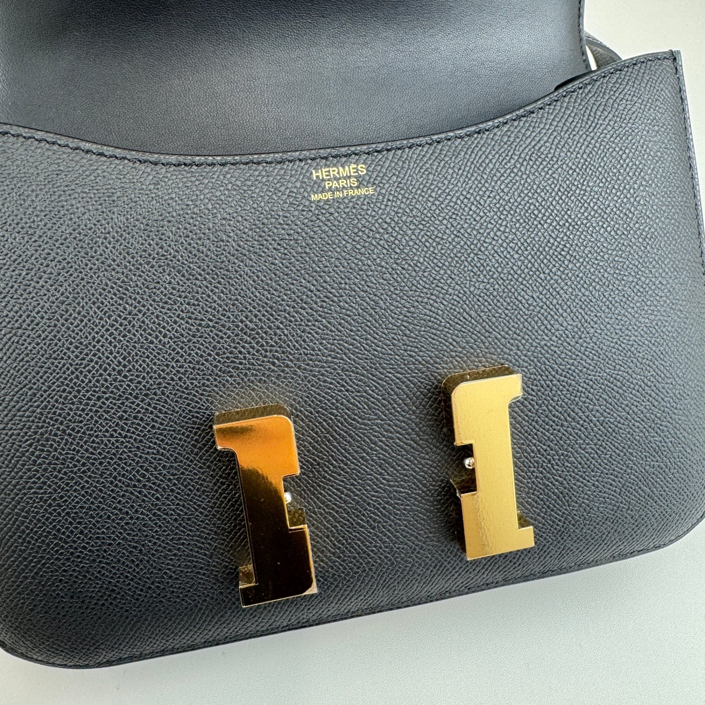 Hermès エルメス Constance 24 コンスタンス24 Stamp-K K刻印 Epsom エプソン Black ブラック GHW ゴールド金具
