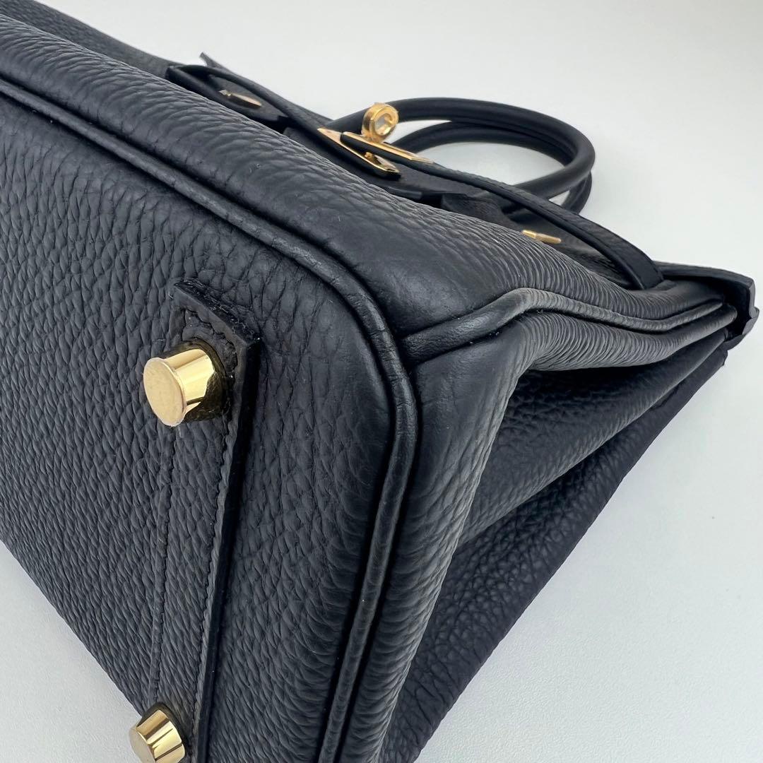 Birkin25 バーキン25 Black ブラック Togo トゴ GHW ゴールド金具 Stamp-W W刻印