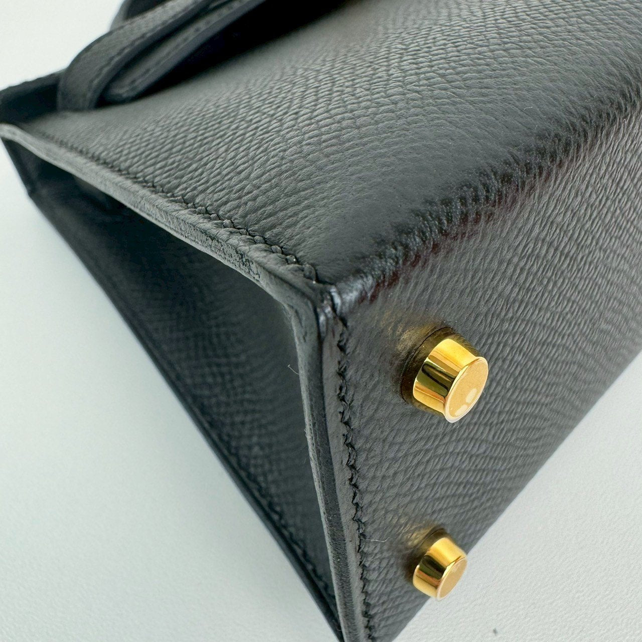 Mini kelly ミニケリー Black ブラック Epsom エプソン GHW ゴールド金具 Stamp-U U刻印