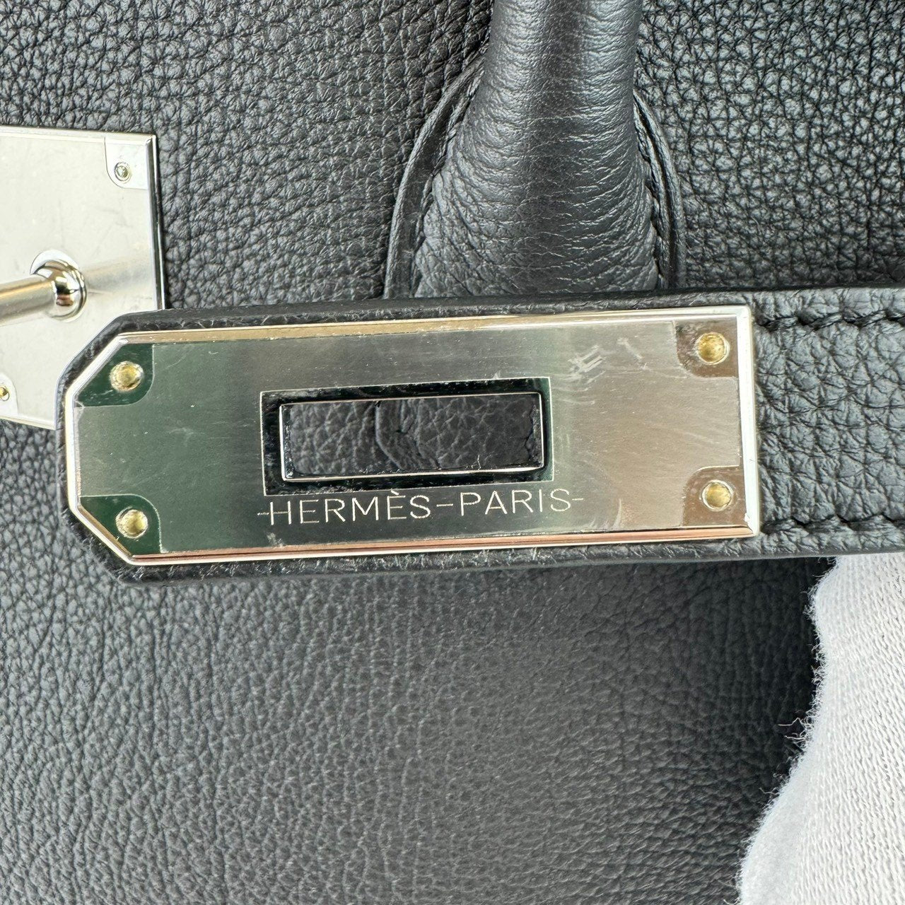 Birkin35 バーキン35 Black ブラック Togo トゴ PHW シルバー金具 Stamp-W W刻印