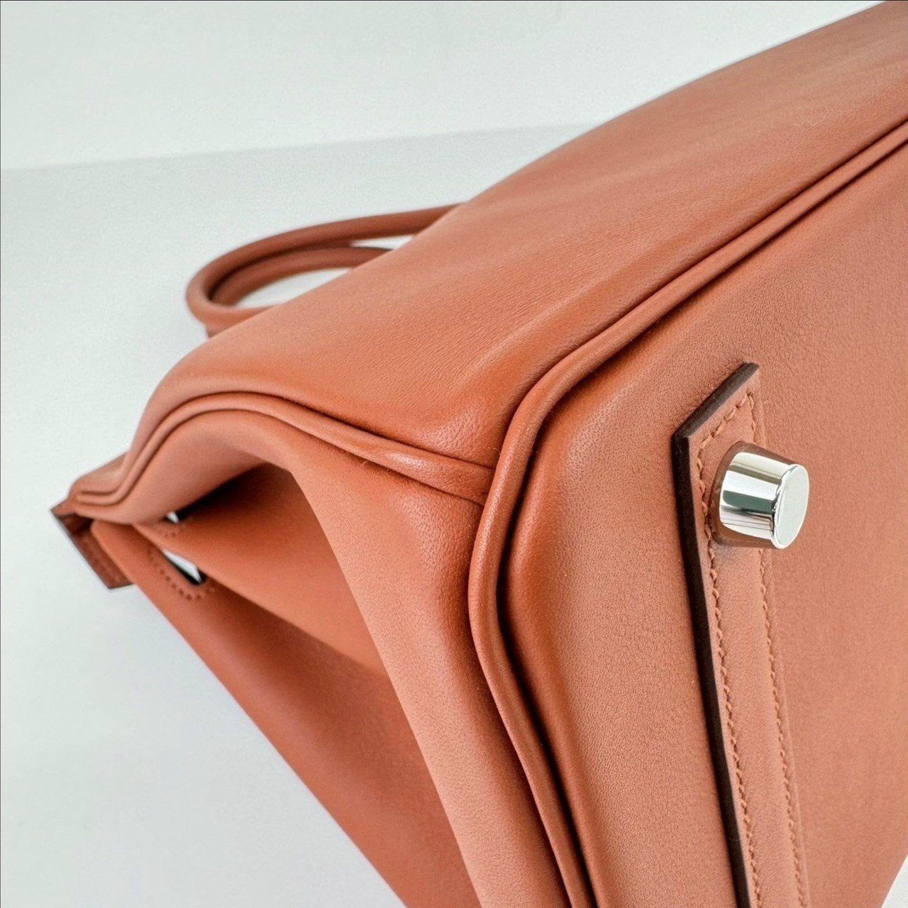 Birkin30 colormatic バーキン30 カラーマティック Brick/Nata/Blue brume ブリック/ナタ/ブルーブリュム PHW シルバー金具 Swift スイフト U刻 Stamp-U