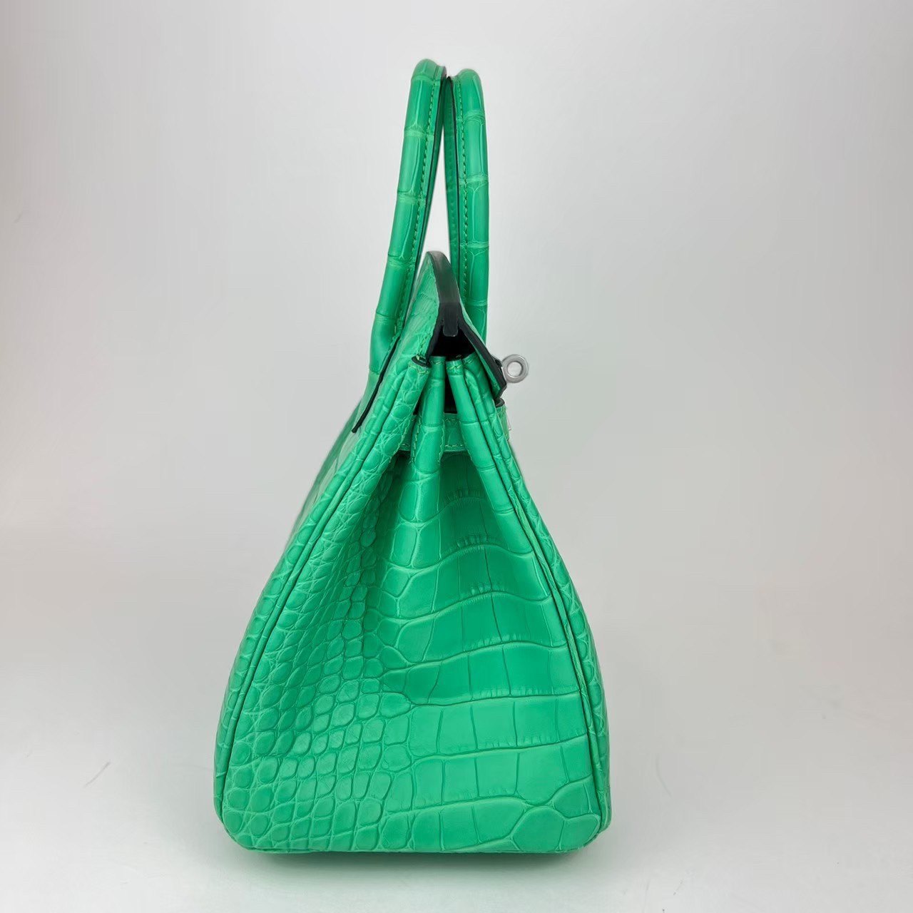 Birkin25 バーキン25 Vert comic ヴェールコミック PHW シルバー金具 Stamp-B B刻印