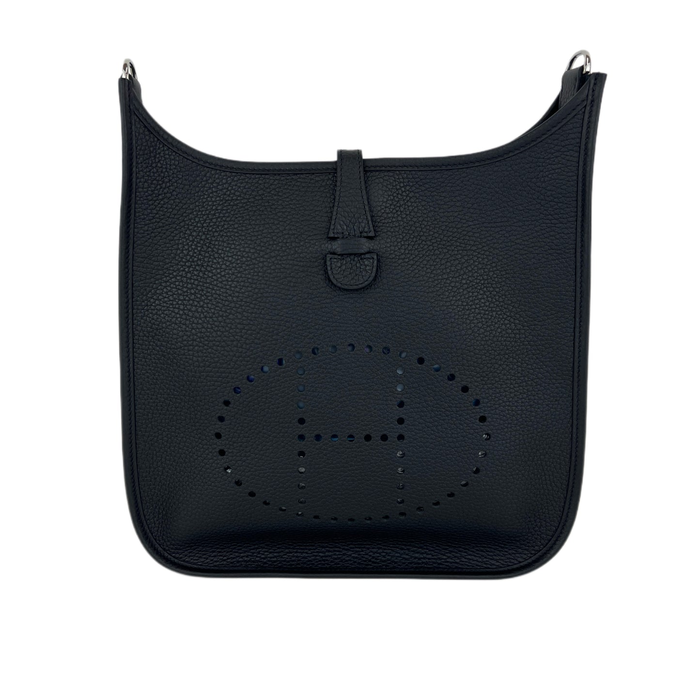 Evlyn PM エヴリンPM Black ブラック Taurillon Clemence トリヨンクレマンス PHW シルバー金具 Stamp-K K刻印
