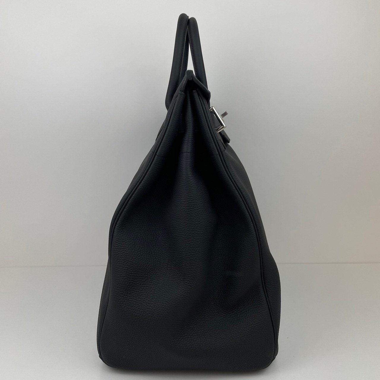 Haut a Courroies 40 オータクロア40 Black ブラック Togo トゴ PHW シルバー金具 Stamp-Z Z刻印