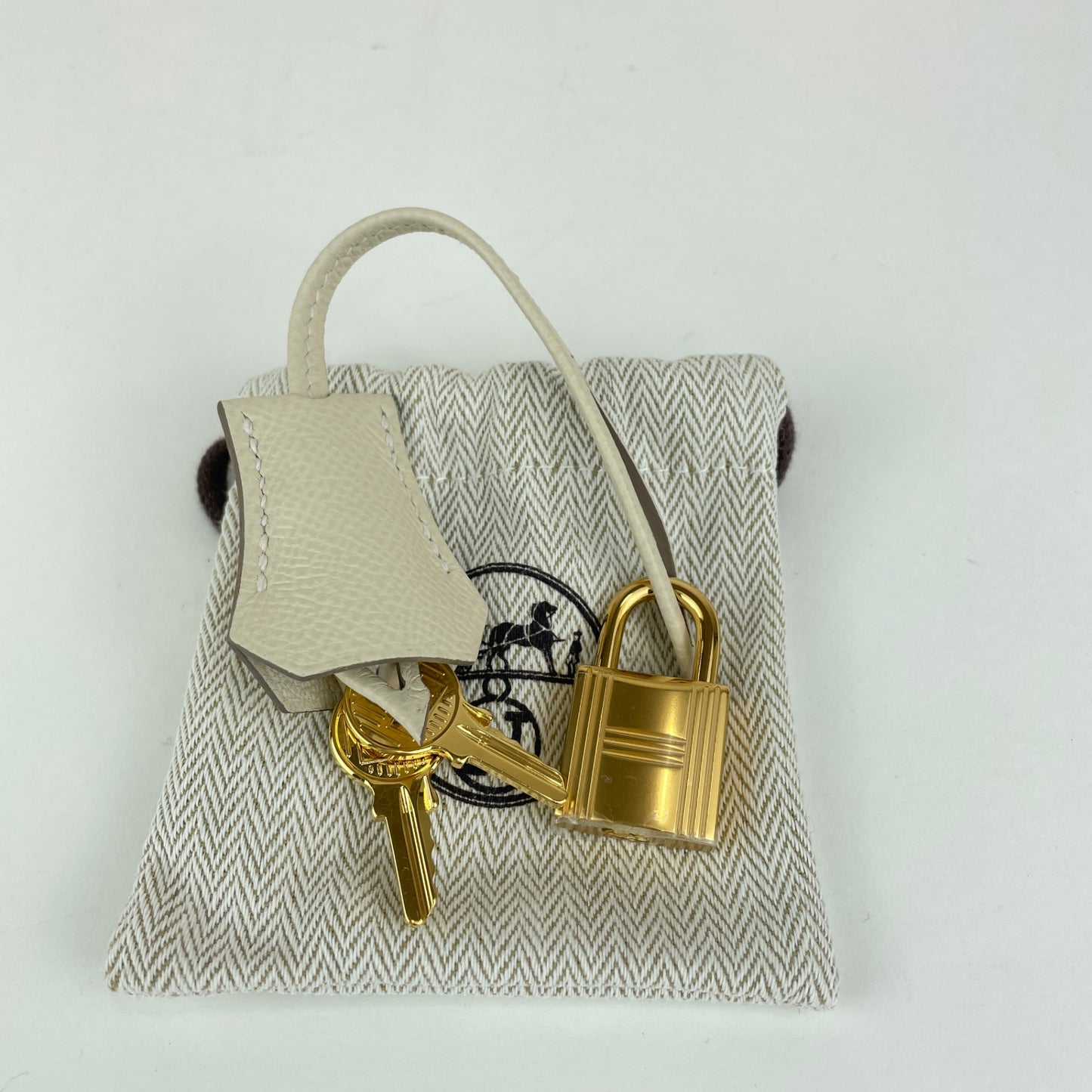 Kelly25 Sellier ケリー25セリエ Craie クレ GHW ゴールド金具 Epsom エプソン Stamp-W W刻印