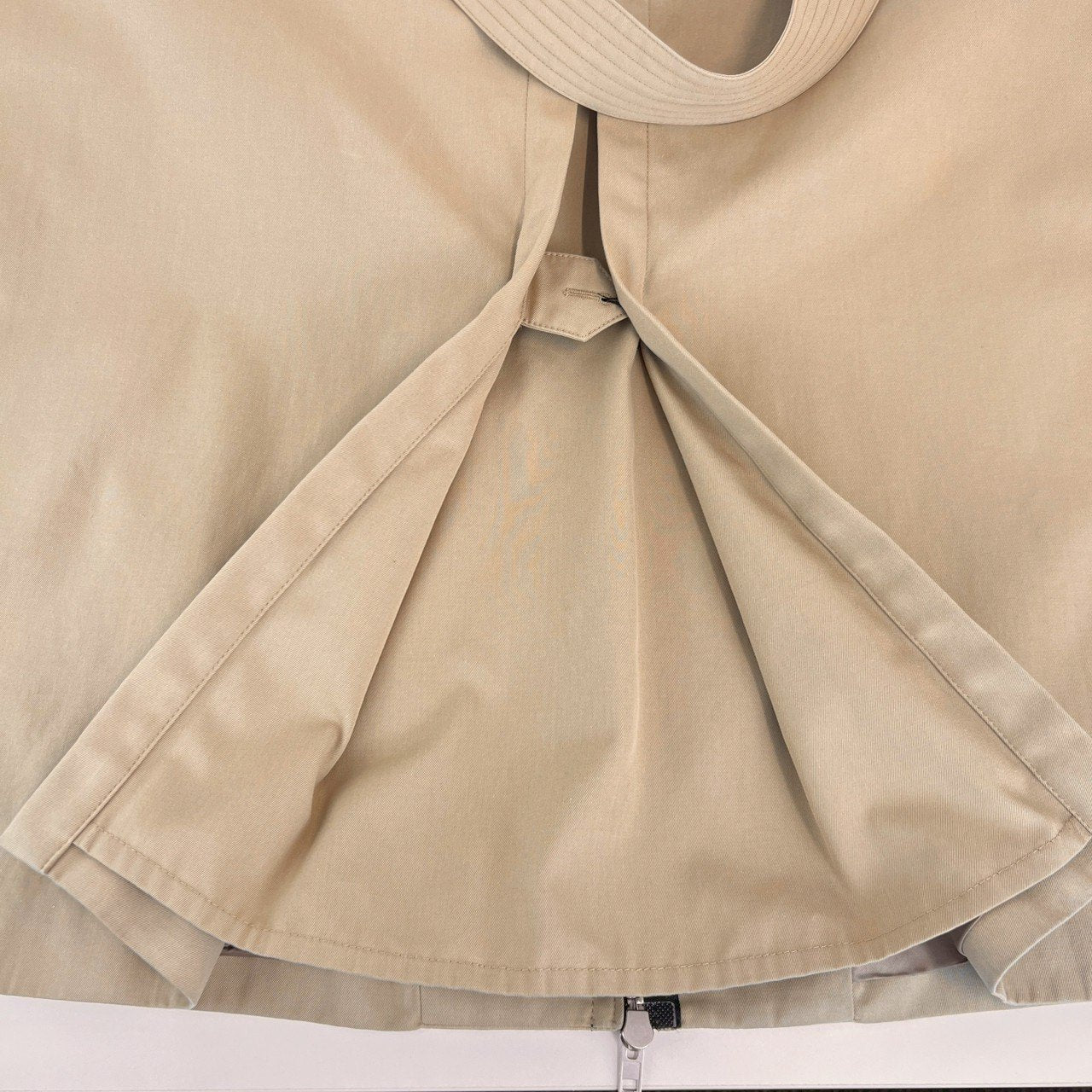ジップアップトレンチコート beige ベージュ サイズ46