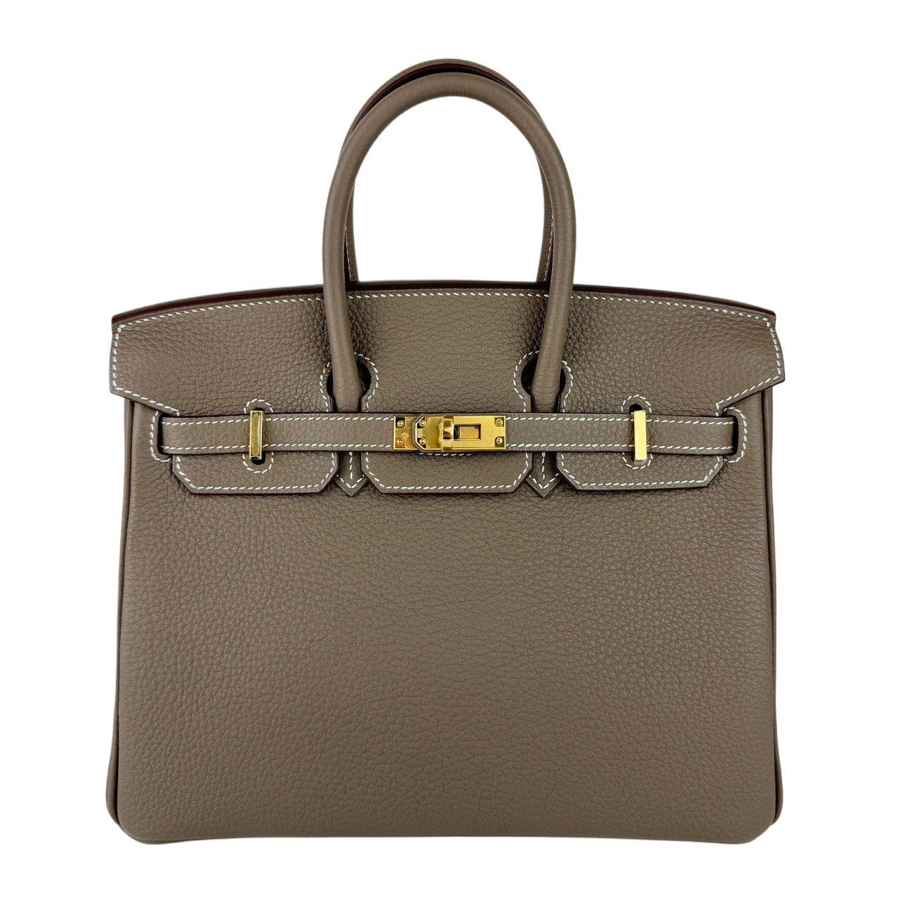 Birkin25 バーキン25 Stamp-W W刻印 Togo トゴ Etoupe エトープ GHW ゴールド金具