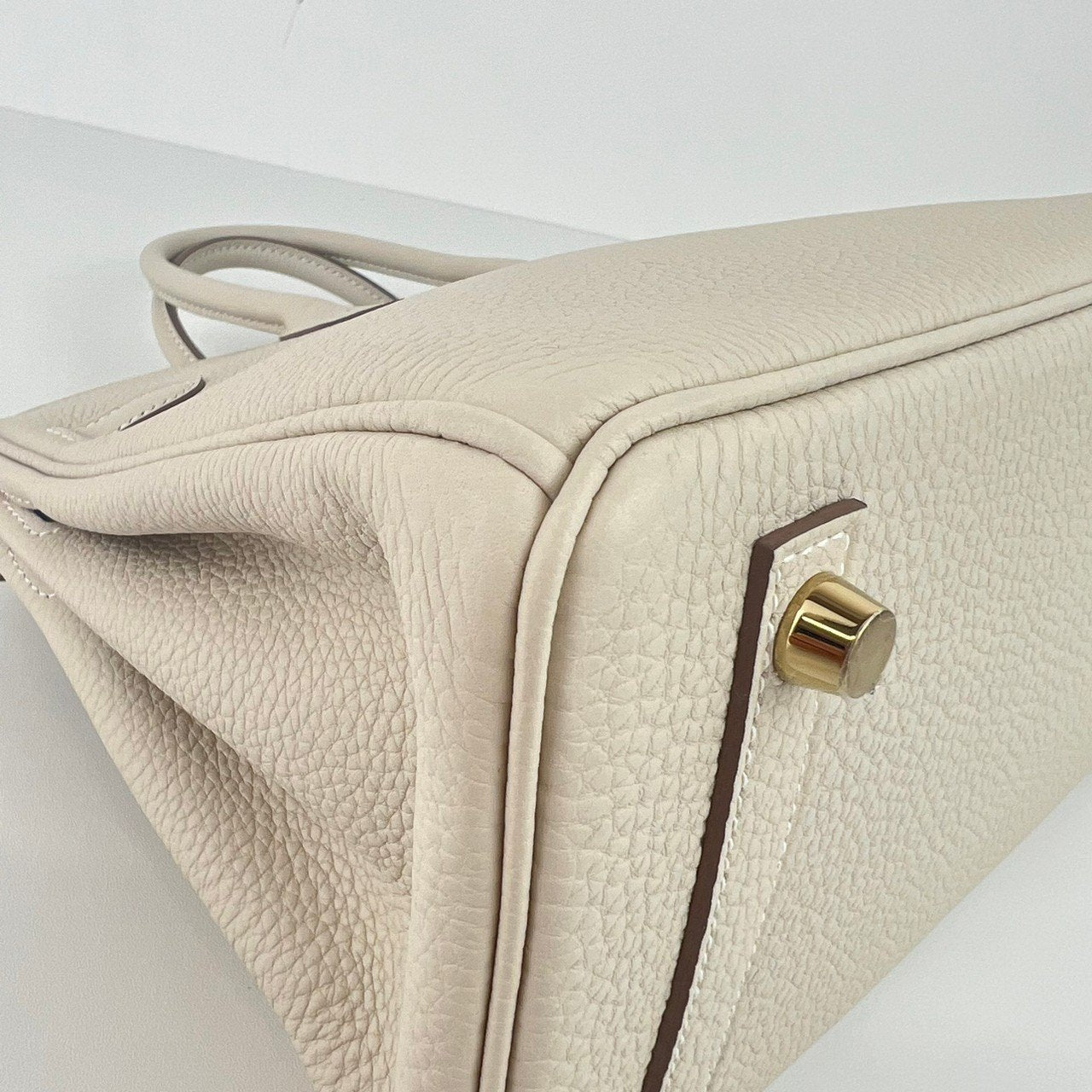 Birkin25 バーキン25 Craie クレ GHW ゴールド金具 ゴールド金具 Stamp-W W刻印