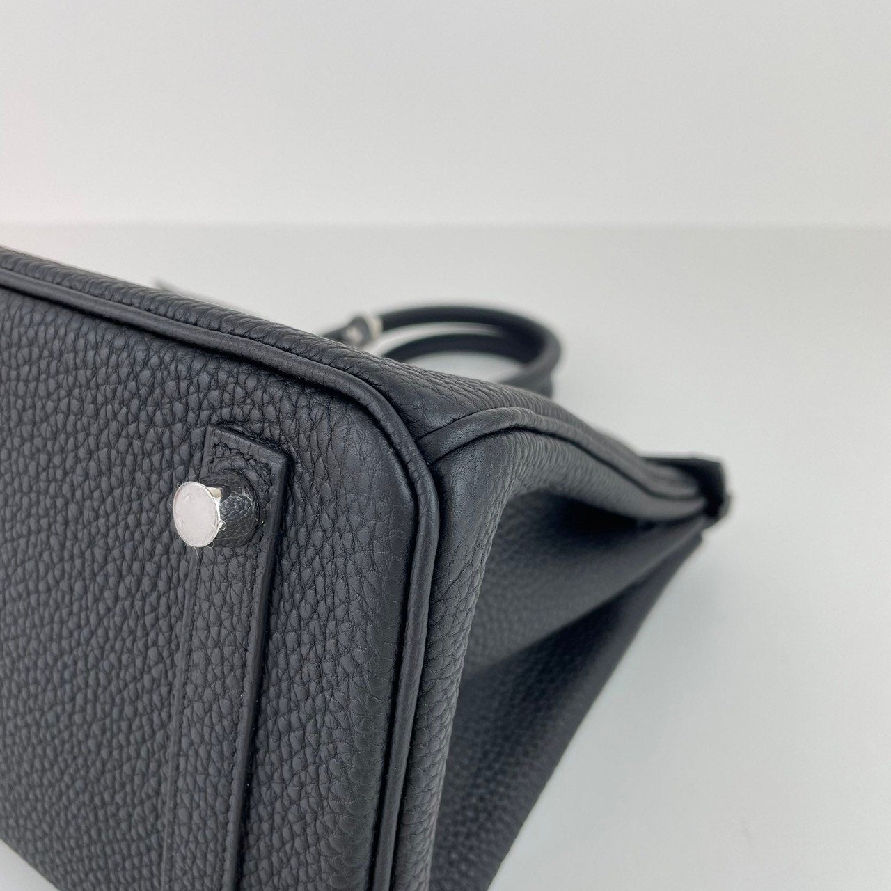 Birkin25 バーキン25 Black ブラック Togo トゴ PHW シルバー金具 Stamp-W W刻印