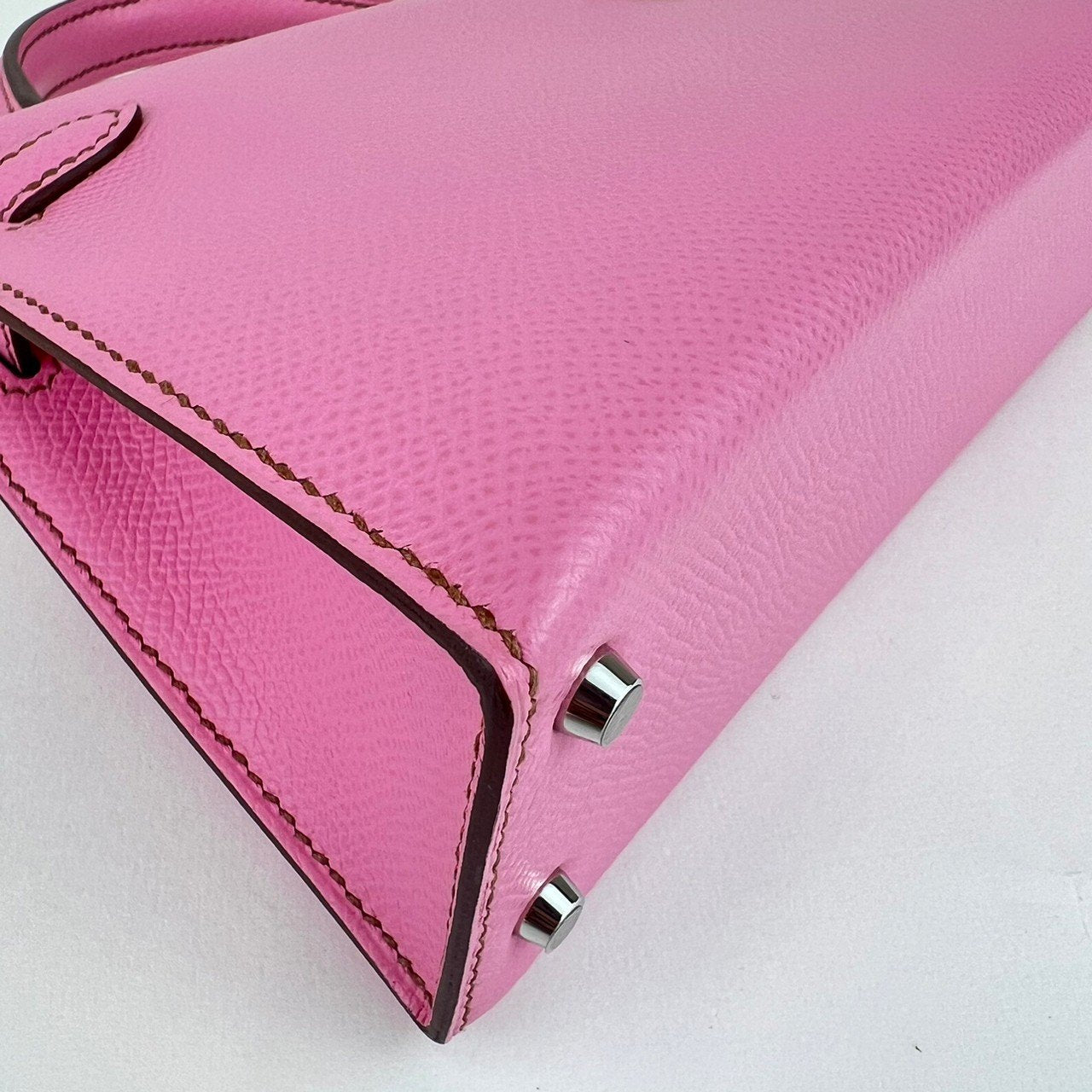 Mini kelly ミニケリー Bubblegum バブルガム PHW シルバー金具 Epsom エプソン Z刻