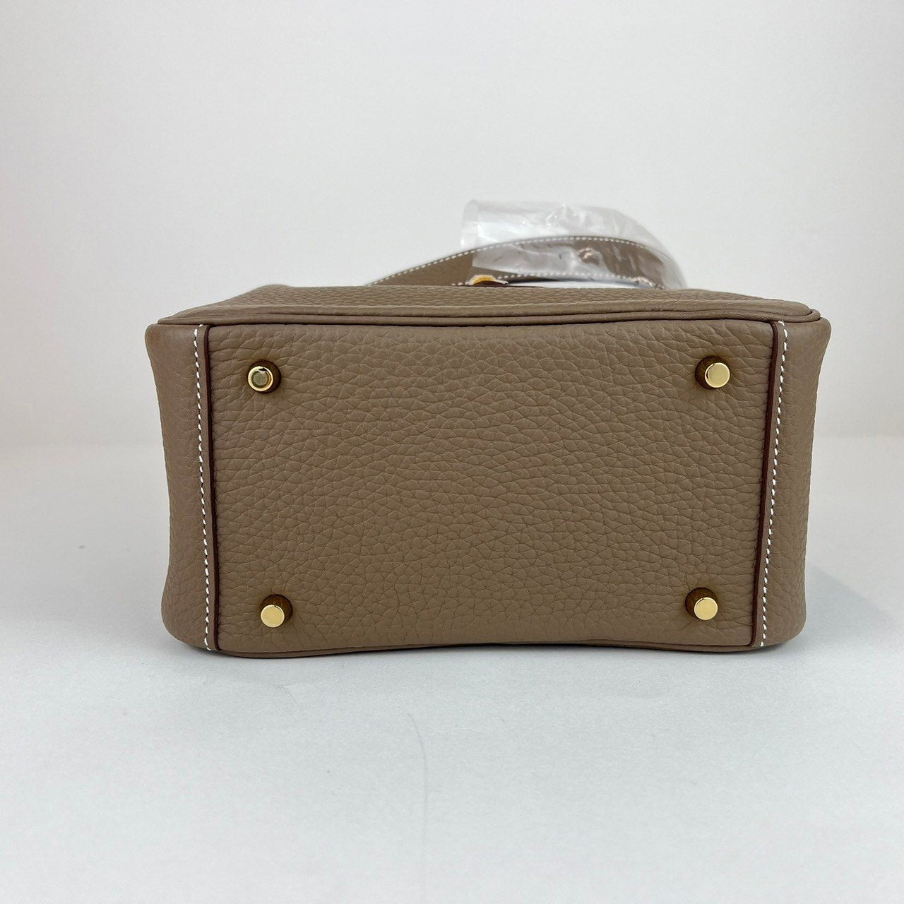 Lindy mini リンディーミニ Etoupe エトープ Taurillon Clemence トリヨンクレマンス GHW ゴールド金具 W刻