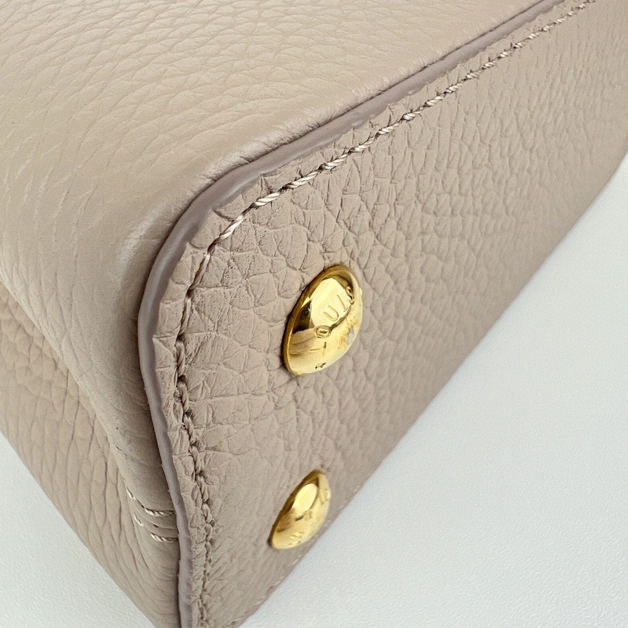 Capucines mini カプシーヌ ミニ galet ガレ Tauillon Leather トリヨンレザー Python パイソン N81258