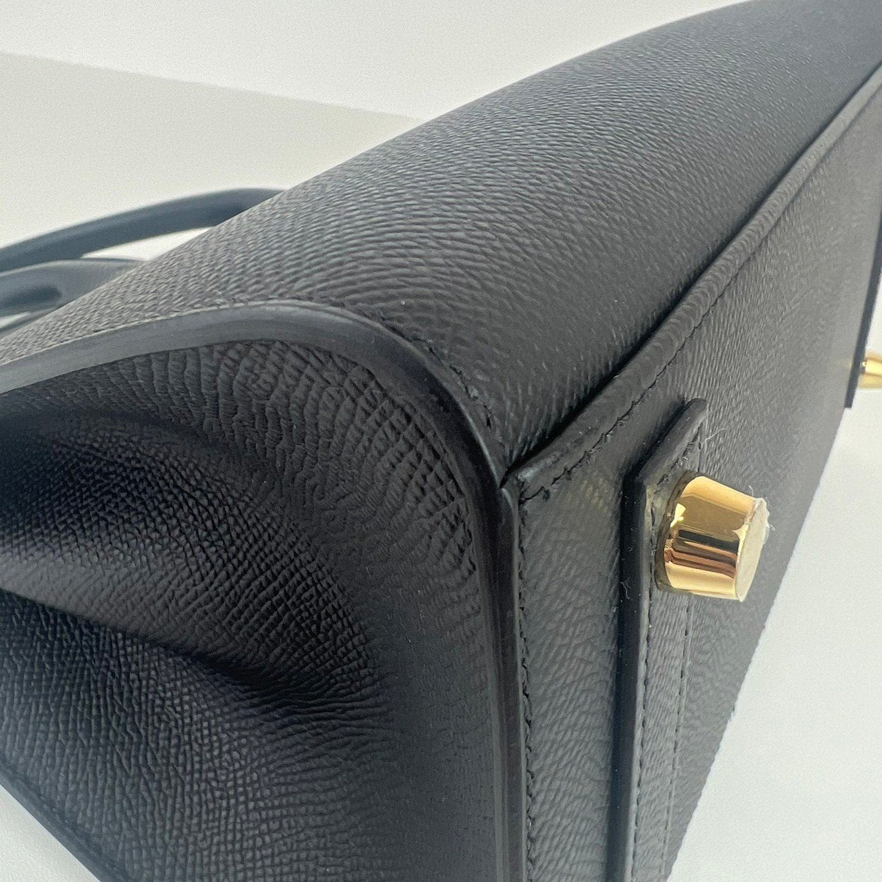 Birkin25 Sellier バーキン25 セリエ Black ブラック GHW ゴールド金具 Stamp-W W刻印