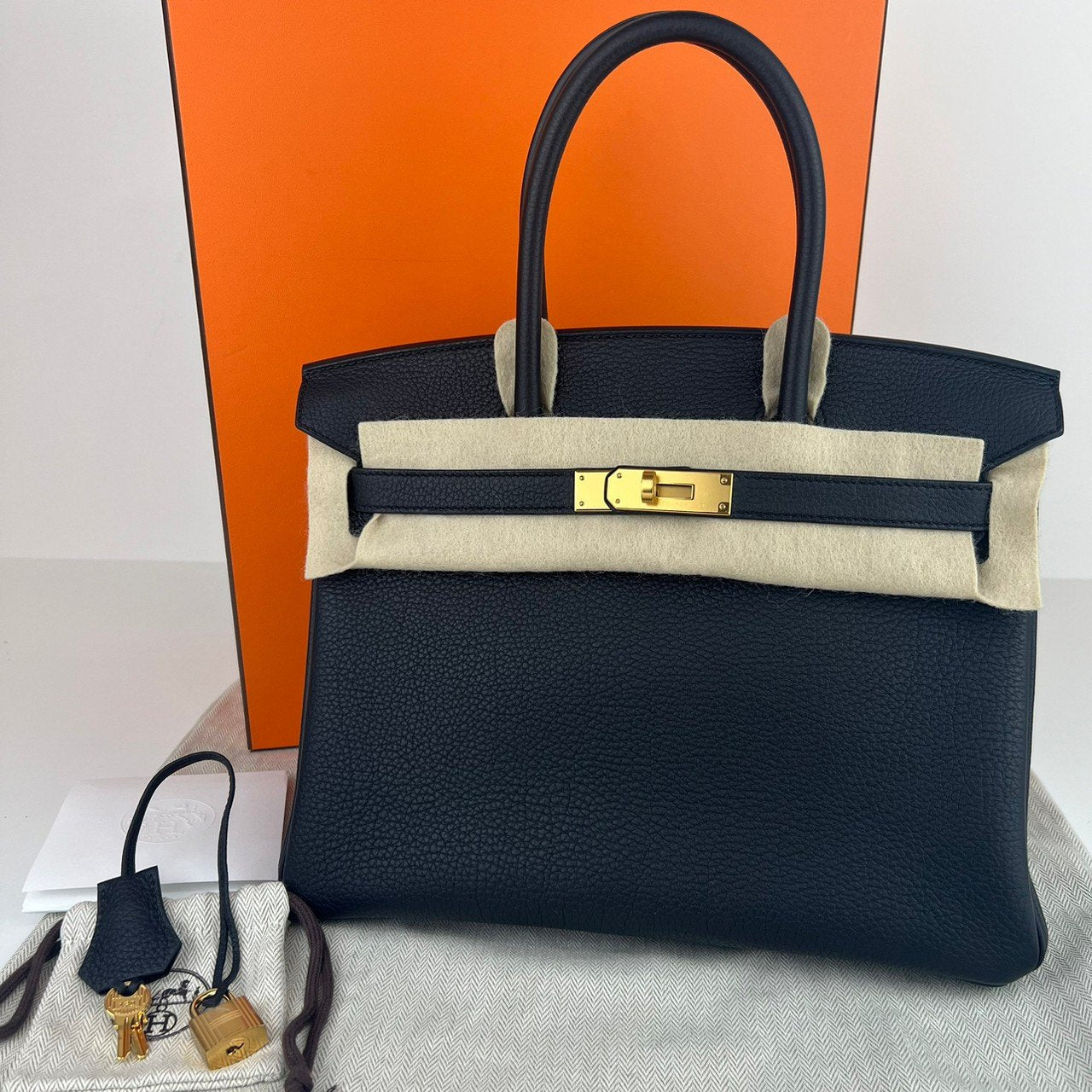 Birkin30 バーキン30 Black ブラック GHW ゴールド金具 W刻印 Epsom エプソン