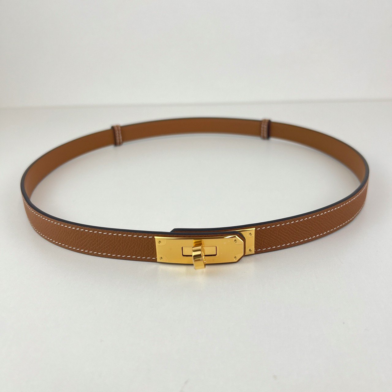 Belt kelly 18 ケリー ベルト18 Stamp-W W刻印 Gold ゴールド GHW ゴールド金具 Epsom エプソン