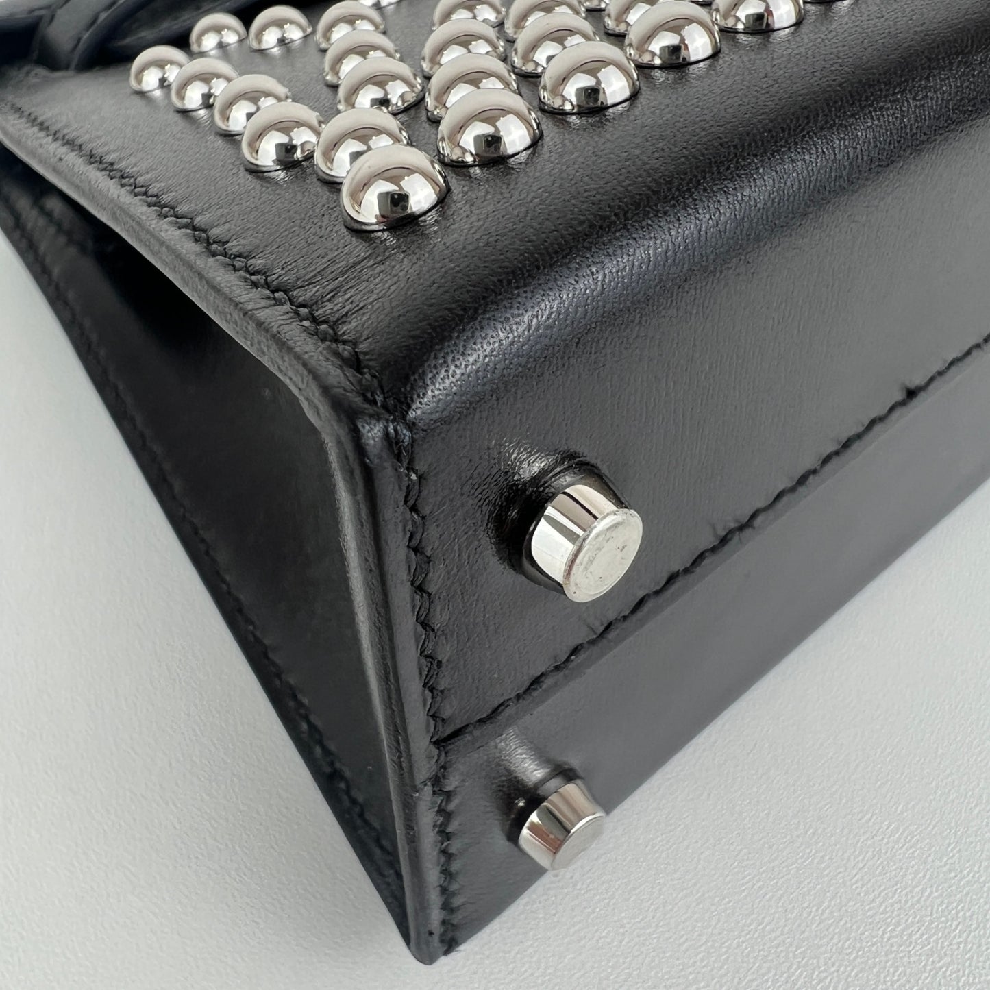 Mini kelly cloute ミニケリークルーテ Black ブラック PHW シルバー金具 Epsom エプソン Stamp-B B刻印