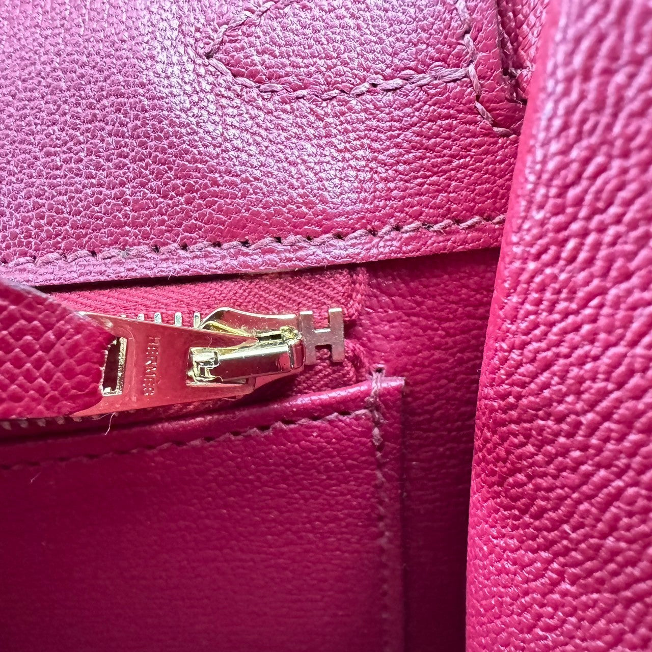 Birkin25 バーキン25 Ruby ルビー Madame マダム GHW ゴールド金具 Stamp-B B刻印