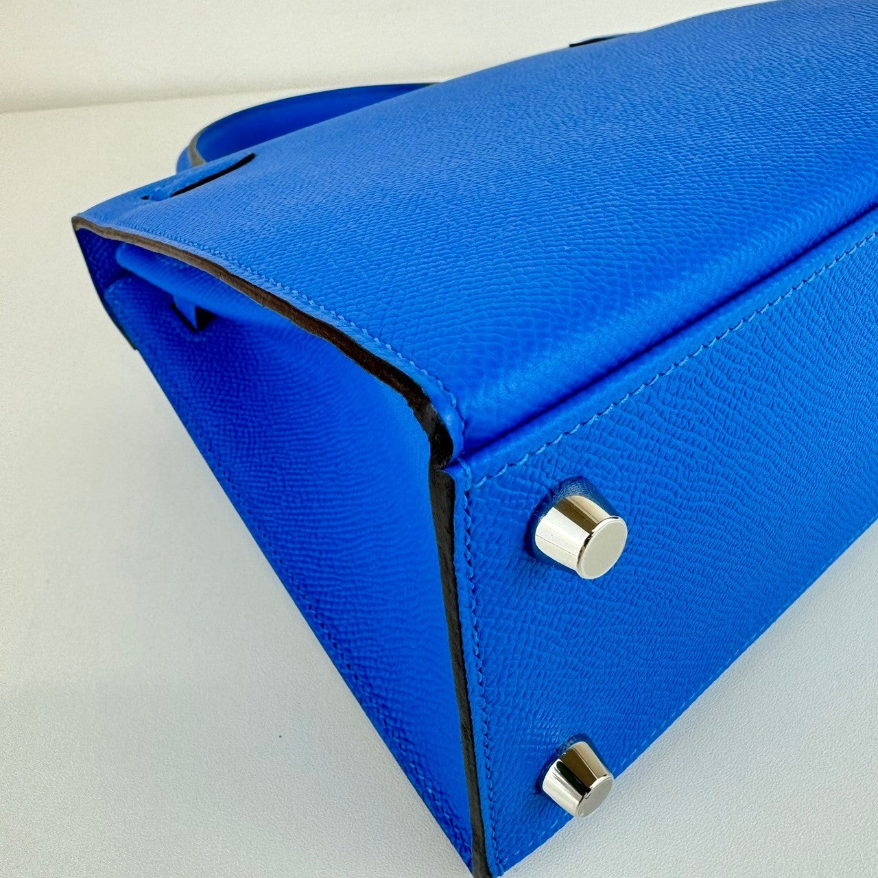 Kelly25 ケリー25 Blue hydra ブルーイドラ GHW ゴールド金具 Epsom エプソン Stamp-W W刻印