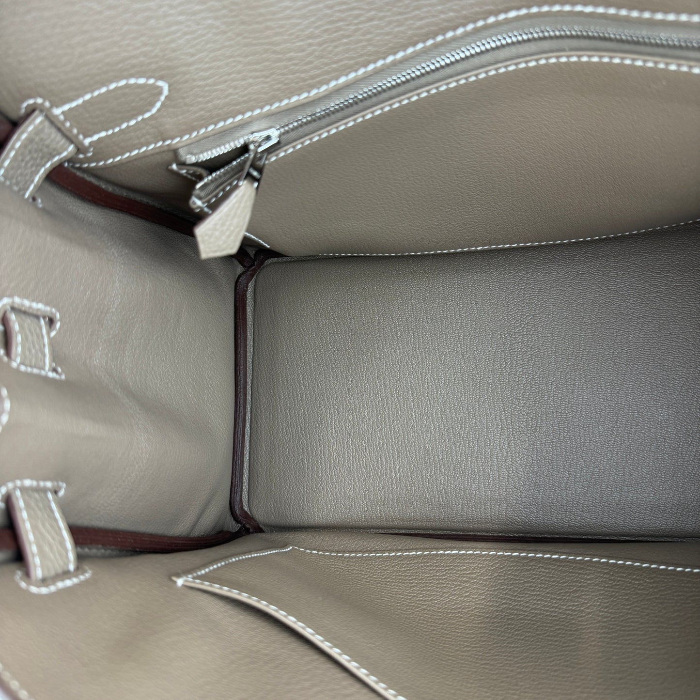 Birkin30 バーキン30 Etoupe エトープ Togo トゴ PHW シルバー金具 Stamp-W W刻印 ハンドバッグ