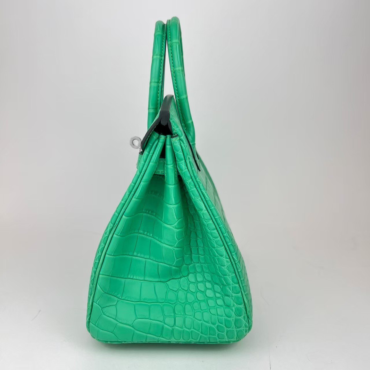 Birkin25 バーキン25 Vert comic ヴェールコミック PHW シルバー金具 Stamp-B B刻印
