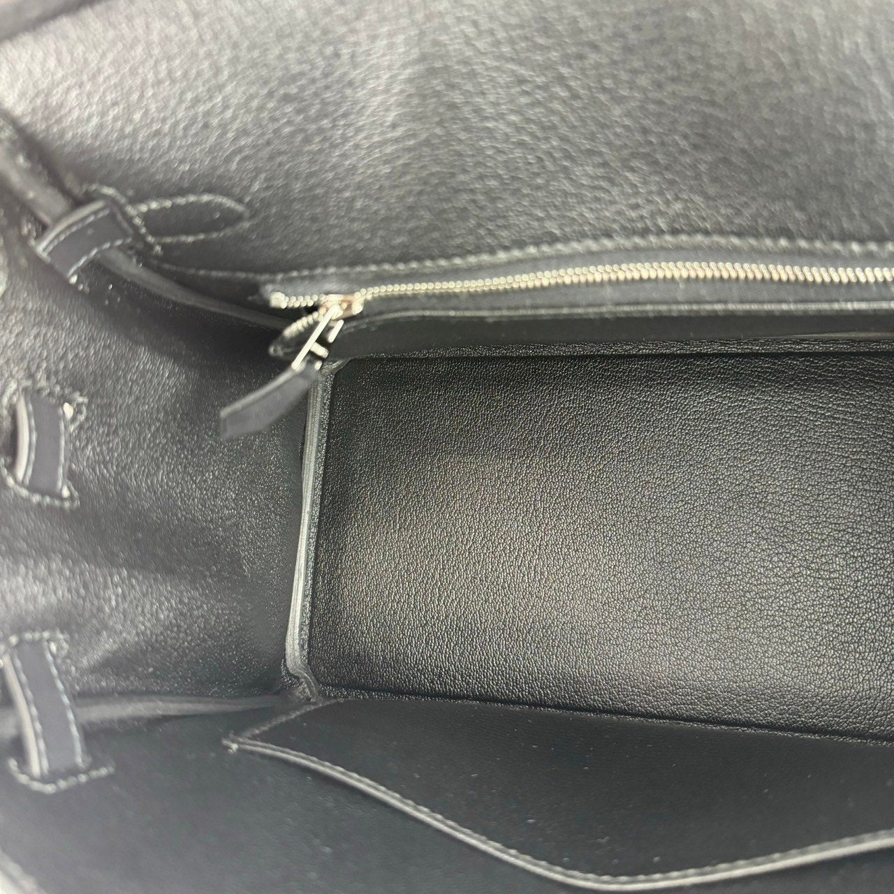 Birkin25 Rock バーキン25ロック Black ブラック PHW シルバー金具 W刻印 Veau Volupto ヴォーヴォリュプト