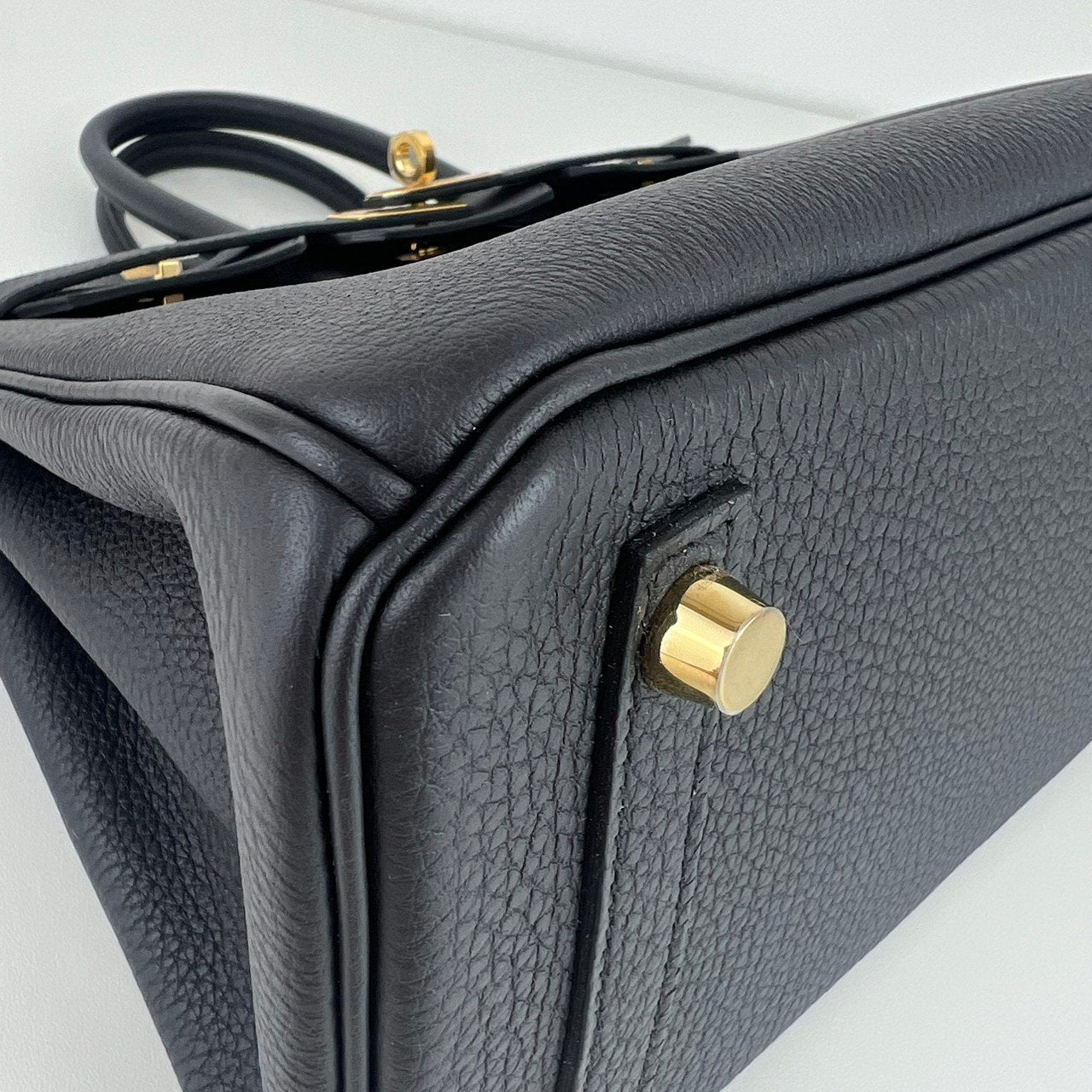 Birkin25 バーキン25 Black ブラック Togo トゴ GHW ゴールド金具 Stamp-W W刻印