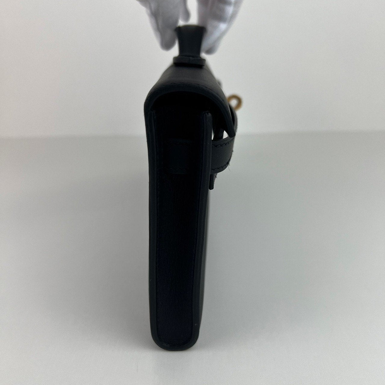 Kelly cut ケリーカット Black ブラック RGHW ローズゴールド金具 Swift スウィフト Stamp-Z Z刻印