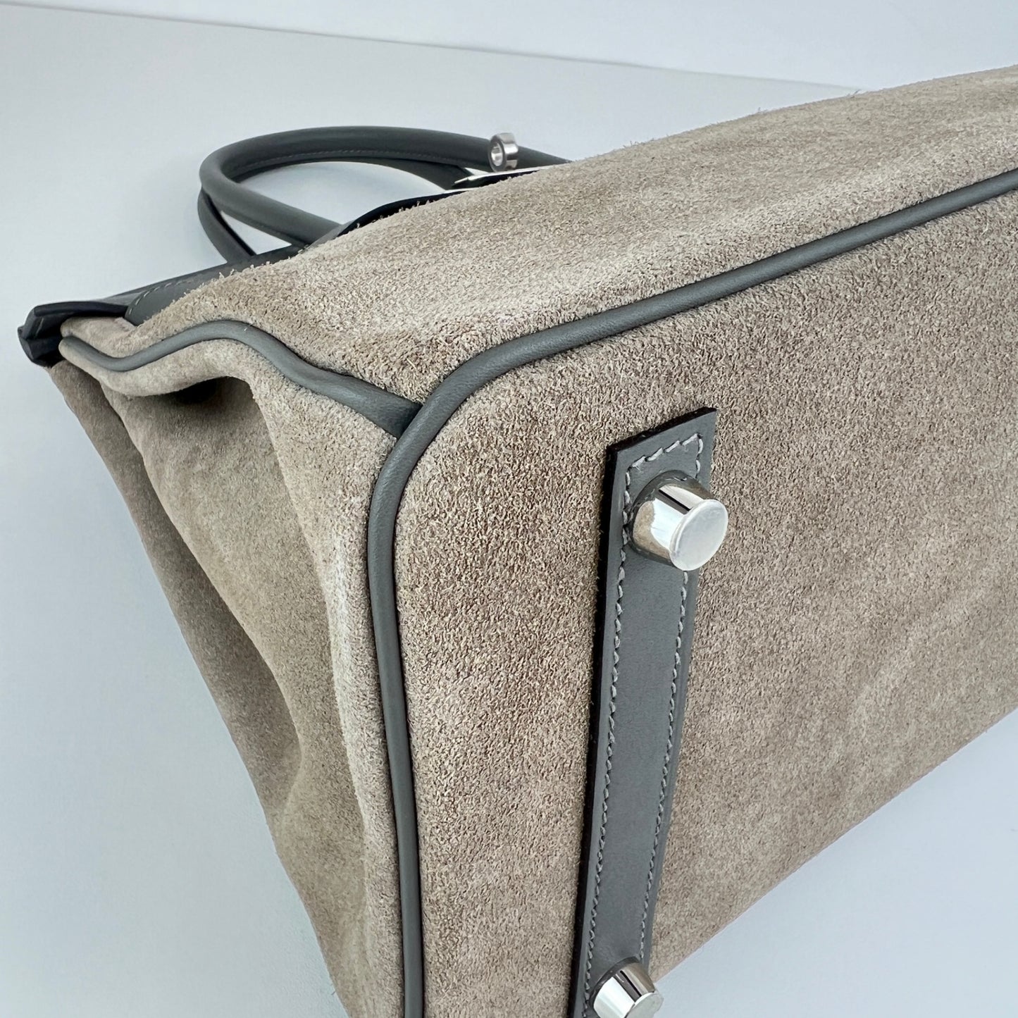 Birkin25 バーキン30 Gris Caillou/Gris meyer グリスカイユ/グリメイヤー PHW シルバー金具 Swift/Grizzly スイフト/グリズリー Stamp-B B刻印