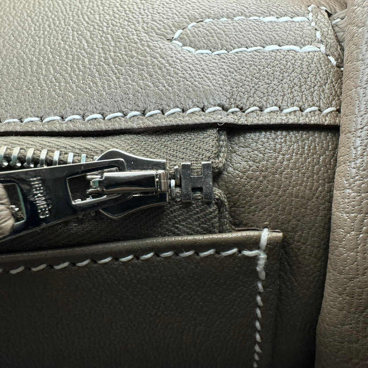 Birkin25 バーキン25 Etoupe エトープ Togo トゴ PHW シルバー金具 Stamp-W W刻印