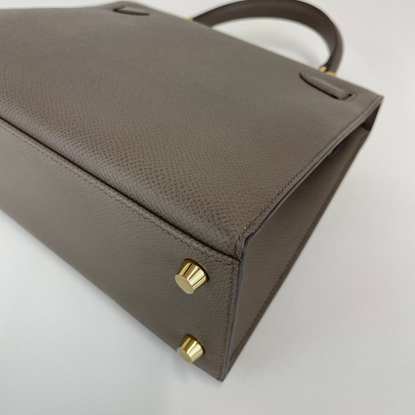 Kelly25 Sellier ケリー25 セリエ Etain エタン GHW ゴールド金具 Stamp-K K刻印 Epsom エプソン