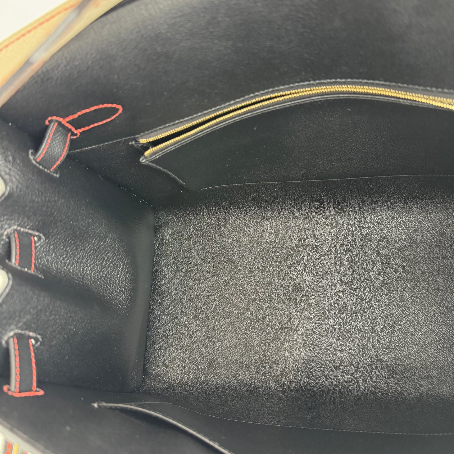 Birkin35 SO バーキン35 スペシャルオーダー Craie/Black クレ/ブラック Epsom エプソン GHW マットゴールド金具 Stamp-B B刻印