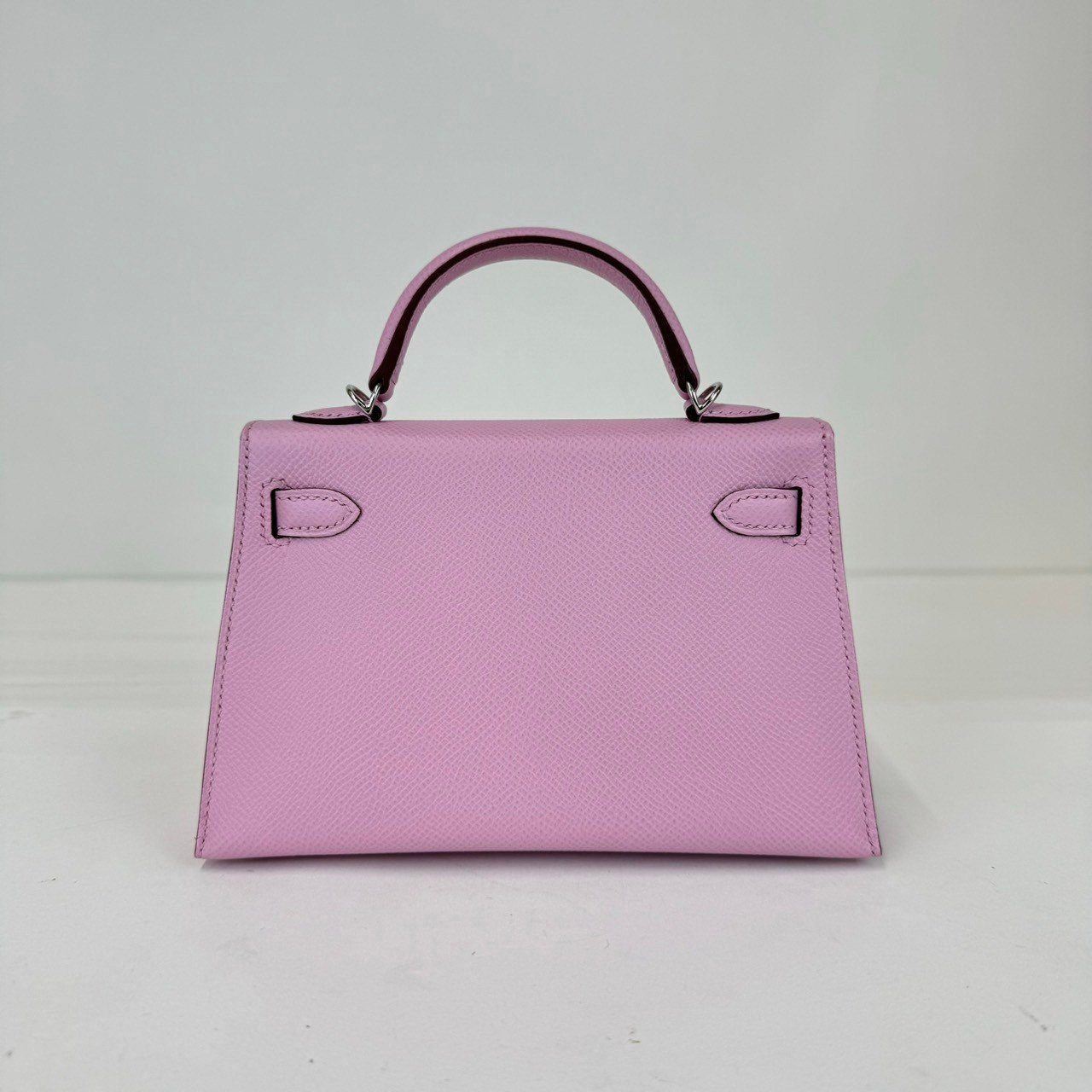 Mini kelly ミニケリー Mauve Sylvestre モーヴシルベストル PHW シルバー金具 Stamp-Z Z刻 Epsom エプソン