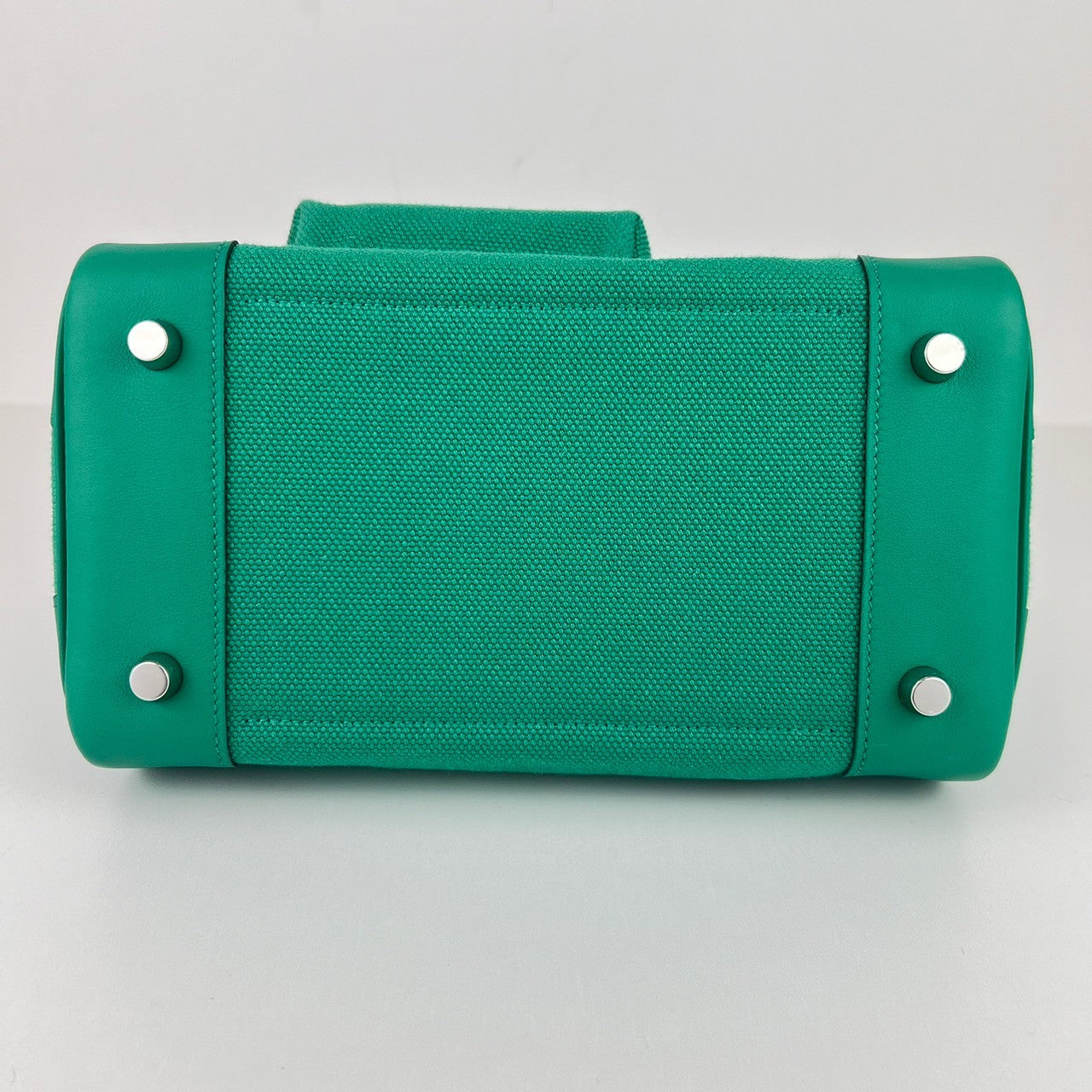Birkin25 Cargo バーキン25 カーゴ Vert vertigo ヴェールヴェルティゴ W刻印 Toile gieland/Swift PHW シルバー金具