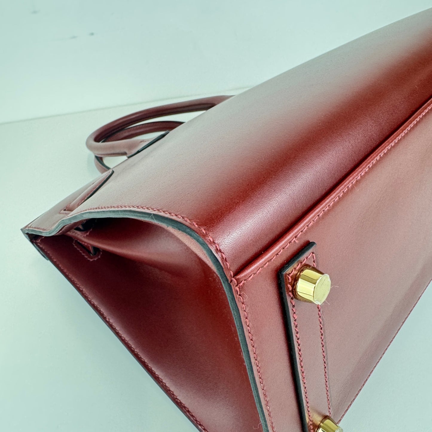 Birkin30 sellier バーキン30セリエ Stamp-K K刻印 Box calf ボックスカーフ Rouge H ルージュアッシュ GHW ゴールド金具