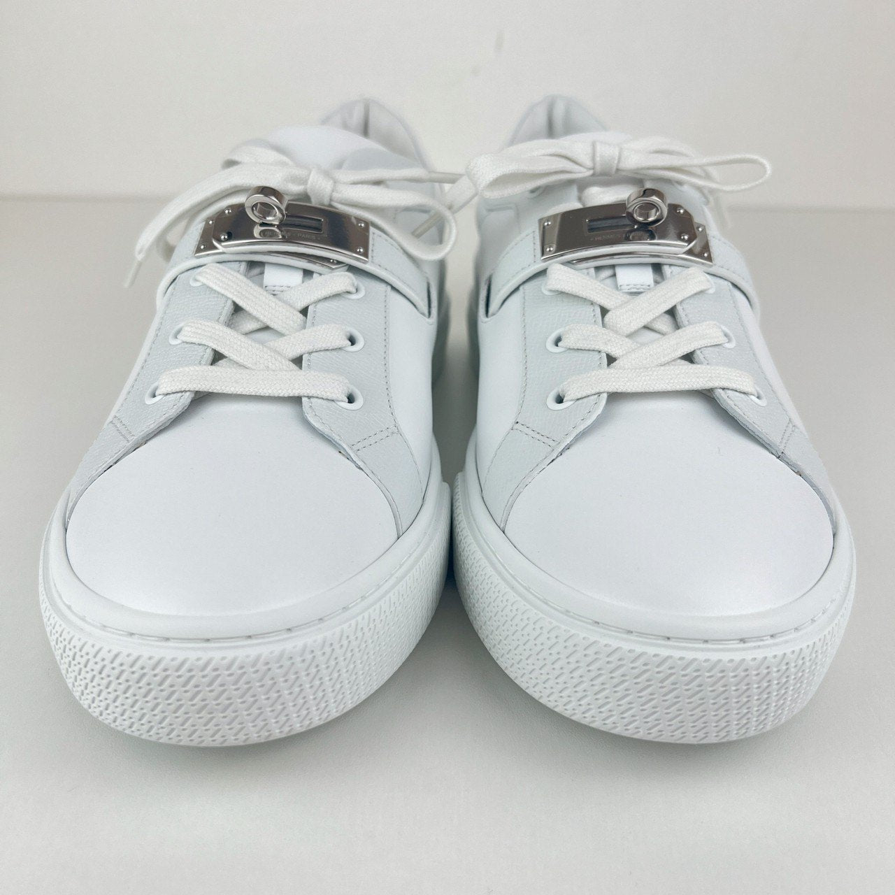 Sneaker DAY スニーカーデイ White ホワイト PHW シルバー金具 カーフスキン 42.5(26.5cm)