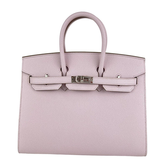 Birkin25 sellier バーキン25 セリエ Mauve pale モーヴペール  PHW シルバー金具 Epsom エプソン Stamp-W W刻印