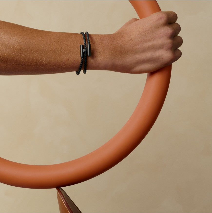 Behapi Double Tour bracelet ブレスレット ビーアピ ブラック T3