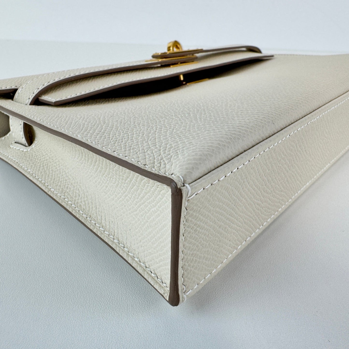 Kelly elan Craie クレ Epsom エプソン GHW ゴールド金具 Stamp-W W刻印