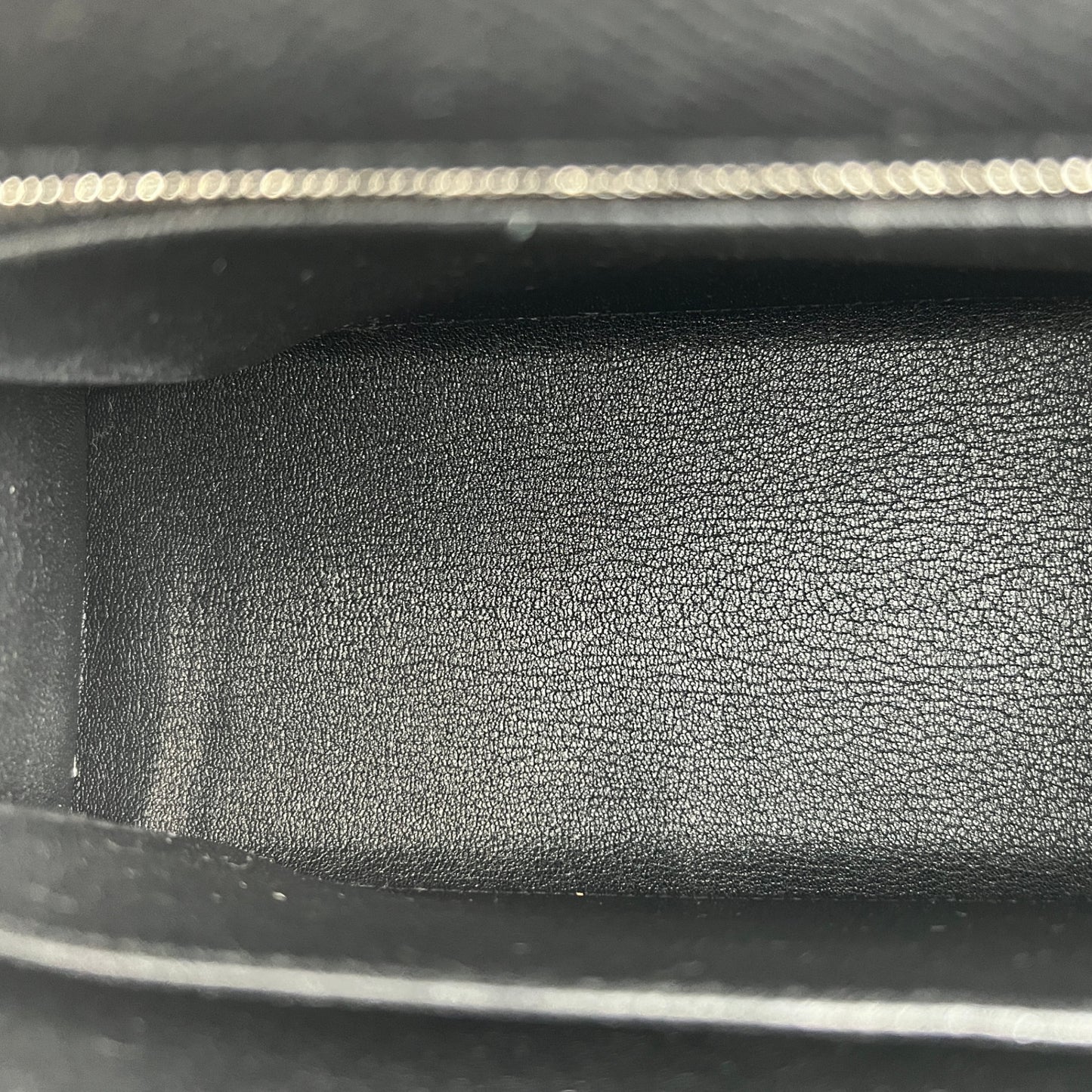 Hermès エルメス Kelly25 ケリー25 Stamp-K K刻印 Epsom エプソン Black ブラック PHW シルバー金具