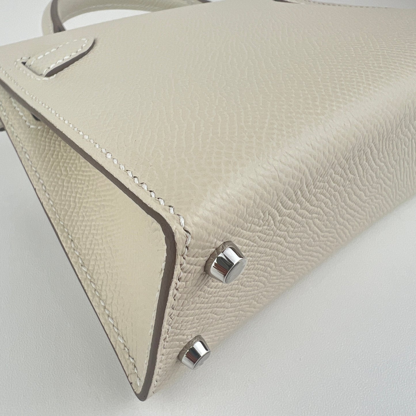 Mini kelly ミニケリー Craie クレ EHW エレクトラム金具 Epsom エプソン Stamp-K K刻印