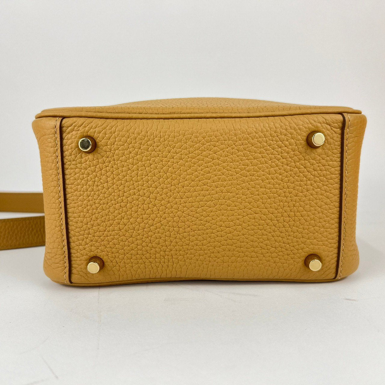 Lindy mini リンディーミニ Biscuit ビスキュイ Taurillon Clemence トリヨンクレマンス GHW ゴールド金具 B刻