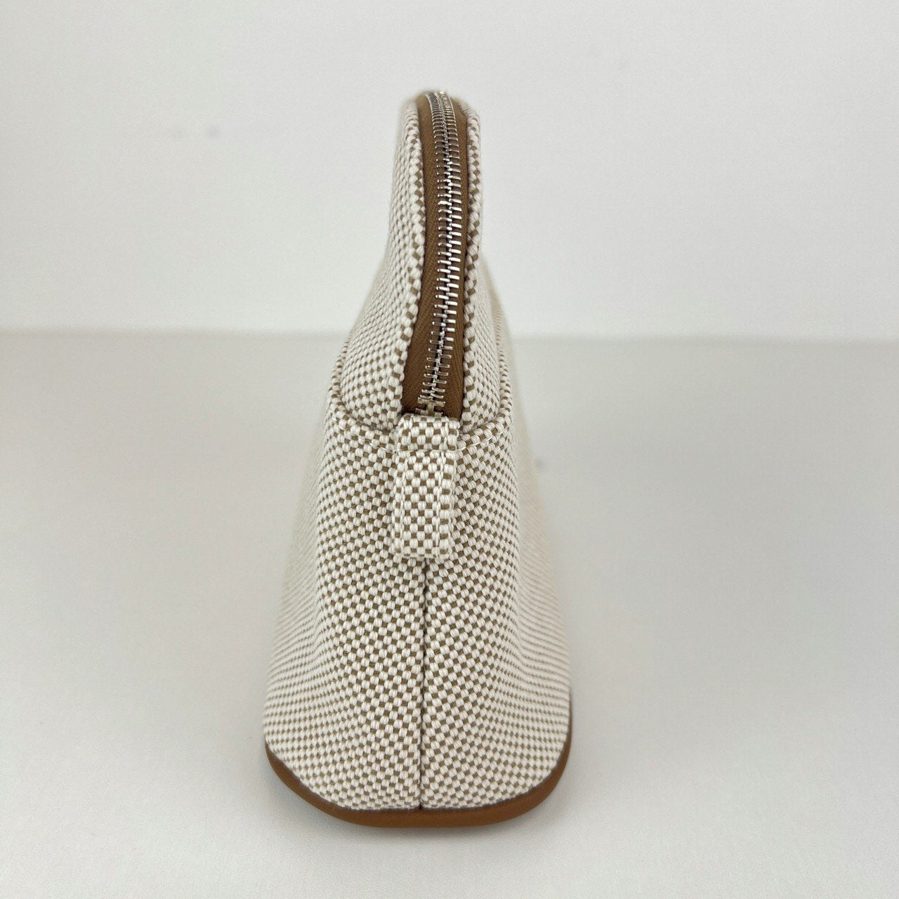 Hermès エルメス Trousse Bolide casaque mini ボリードポーチ カザック ミニ 綿100% Grege グレージュ