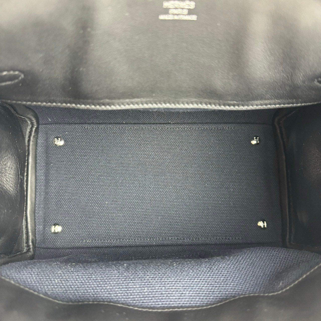 Birkin25 cargo バーキン25 カーゴ Blue marine ブルーマリン Toile gieland/Swift トワルゴエラン/スイフト PHW シルバー金具 Stamp-W W刻印