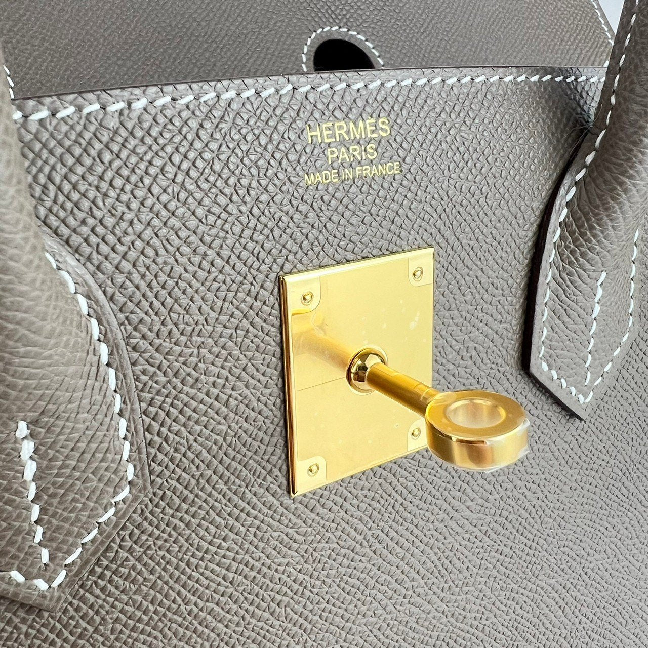 Birkin30 sellier バーキン30 セリエ Etoupe エトープ Epsom エプソン GHW ゴールド金具 Stamp-W W刻印
