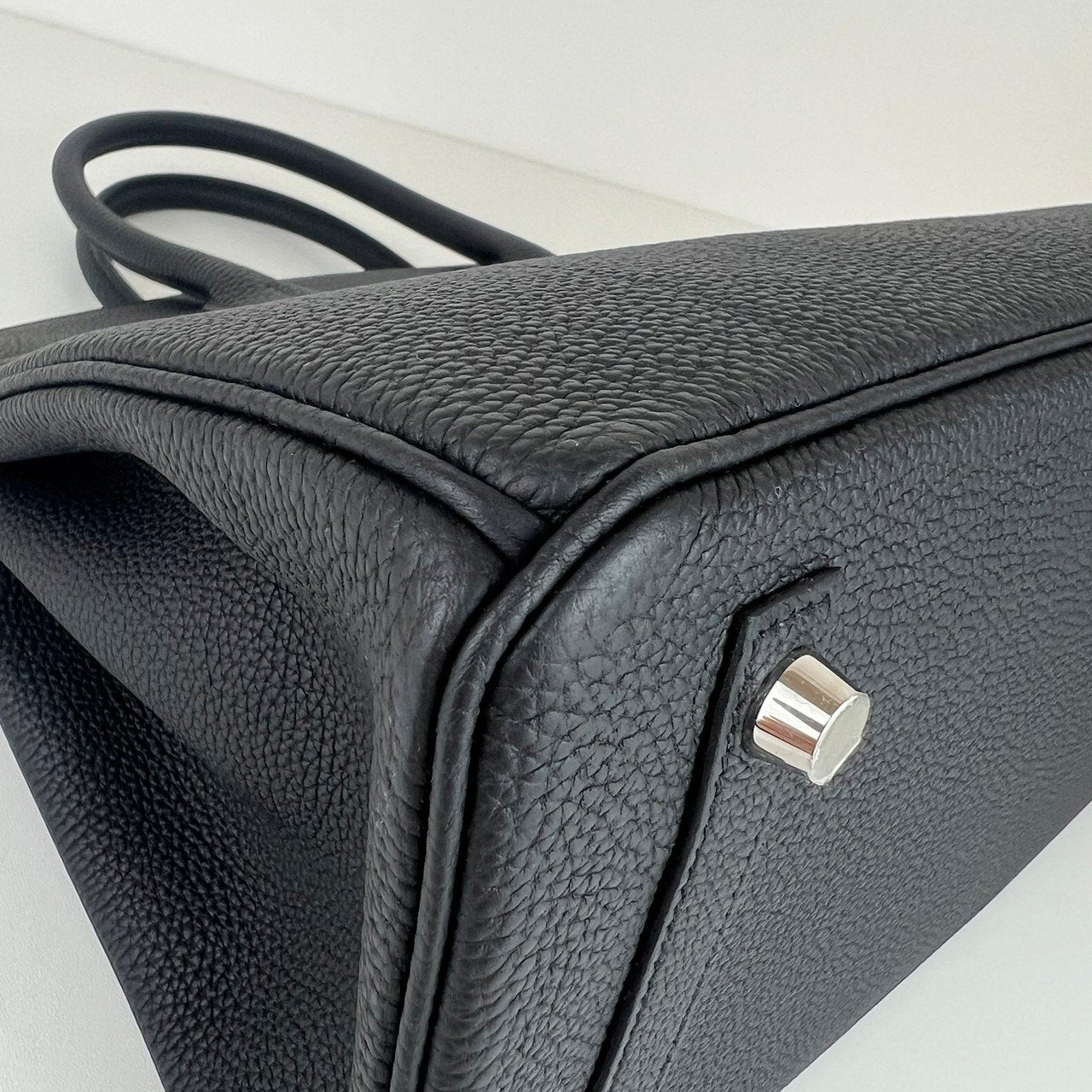 Birkin30 バーキン30 Black ブラック Togo トゴ PHW シルバー金具 Stamp-B B刻印