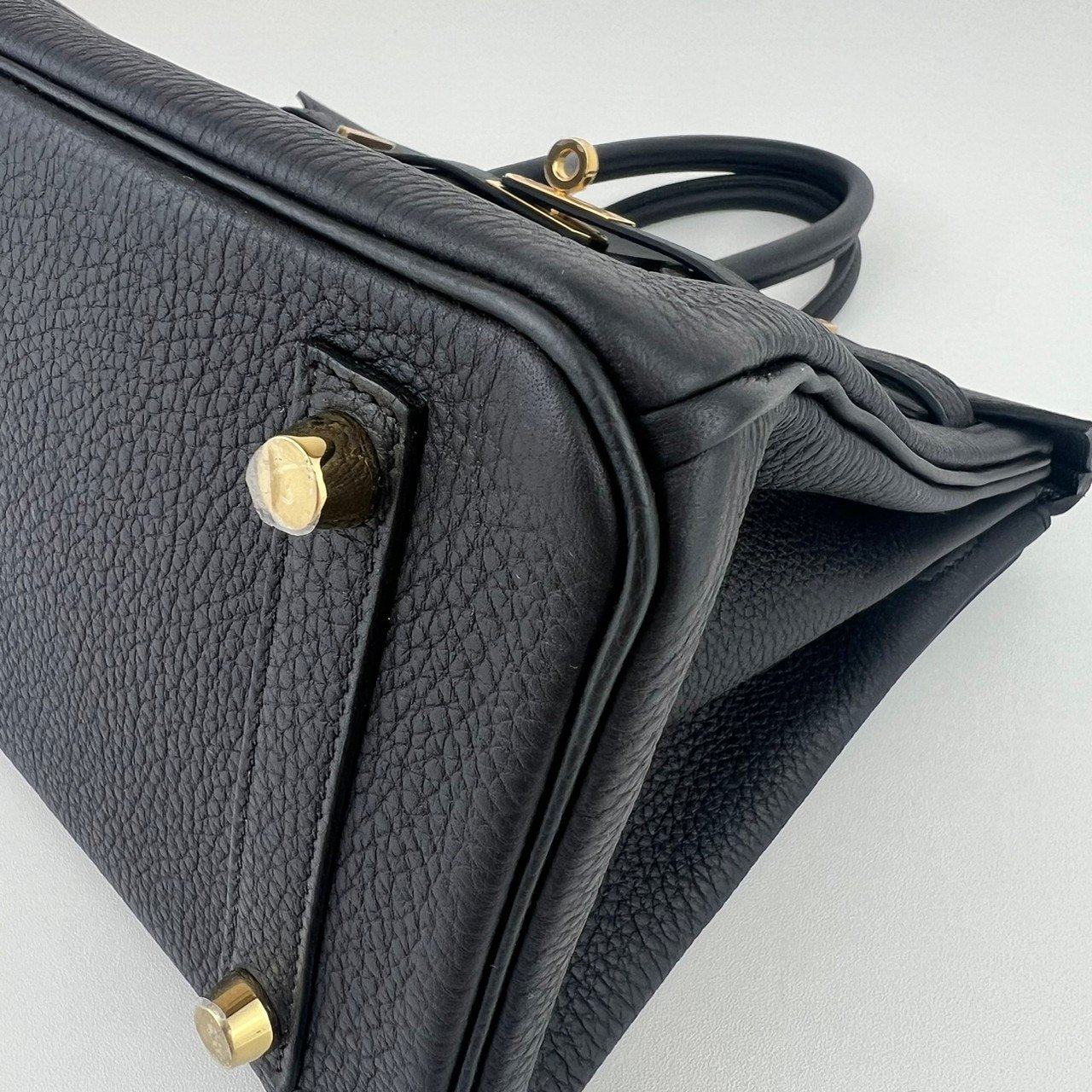 Birkin25 バーキン25 Black ブラック ゴールド金具 W刻印 Togo トゴ