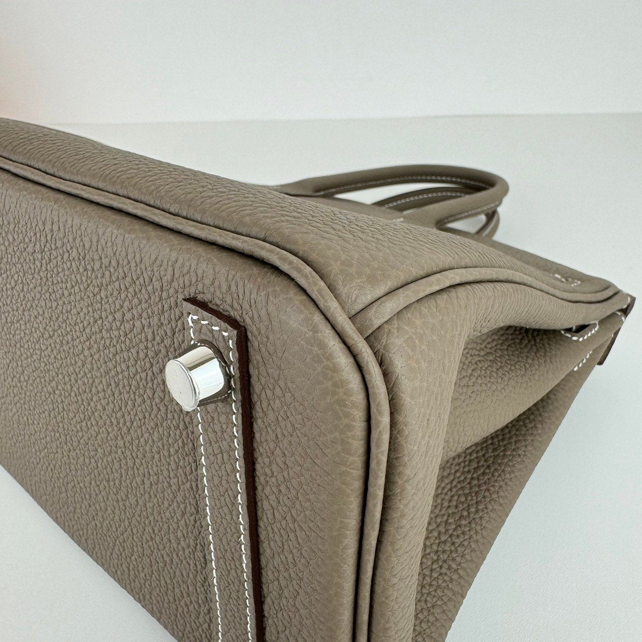 Birkin25 バーキン25 Etoupe エトープ Togo トゴ PHW シルバー金具 Stamp-W W刻印