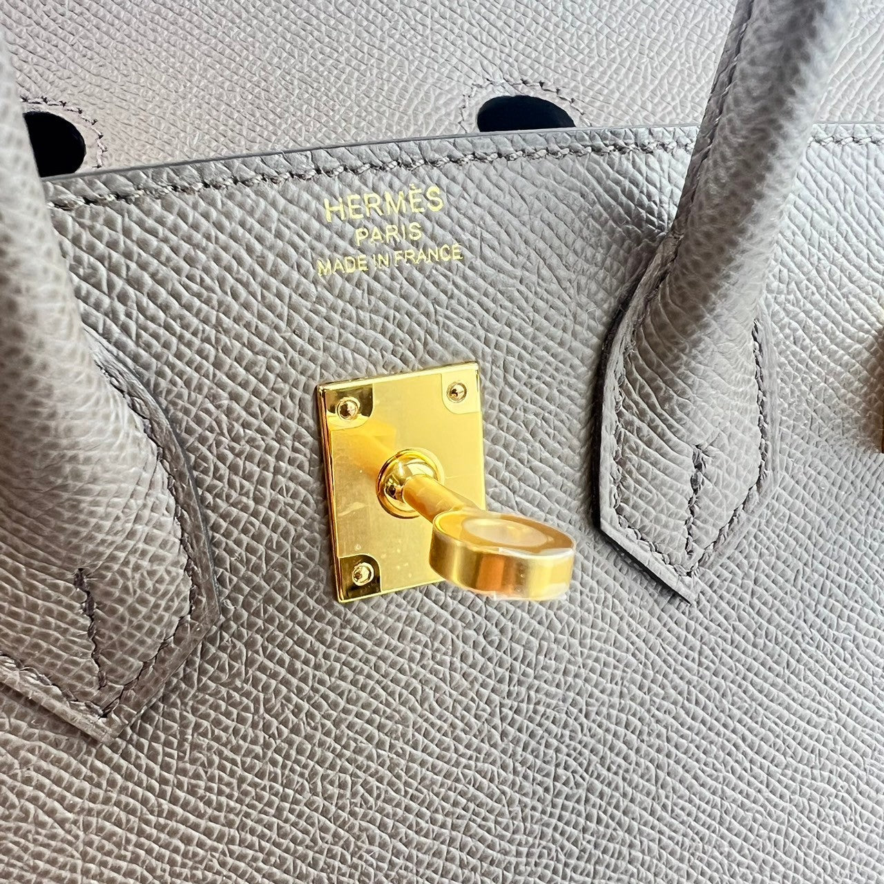 バーキン25 セリエ Birkin 25 Sellier B刻 Stamp-B エタン Etain ゴールド金具 Gold Hardwear エプソン Epsom