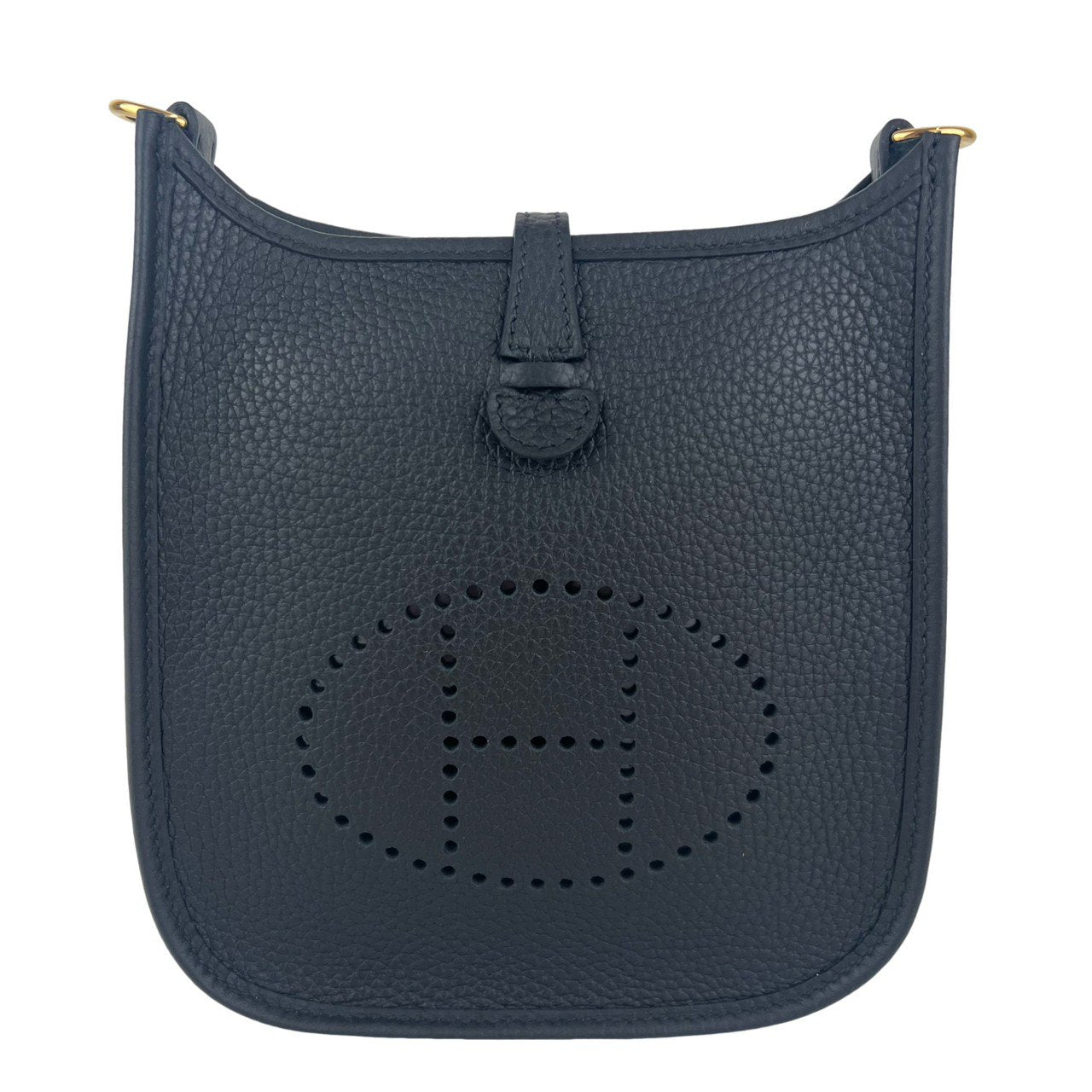 Evelyn TPM エヴリンTPM Black ブラック GHW ゴールド金具 Taurillon Clemence トリヨンクレマンス Stamp-W W刻印